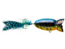 Fred Arbogast, lot de 3 leurres de pêche en bois Hula Popper