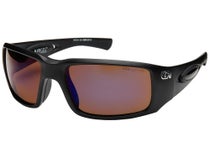 Amphibia Eclipse Sunglasses Matte Black-Blue Rub Frame