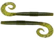 Big Bite Baits Big Bite Baits 6-Inch Squirrel Tail Worm Lures-Pack