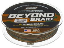 Beyond Braid Blue & Moss Camo 300 - 2000 Yard Spools