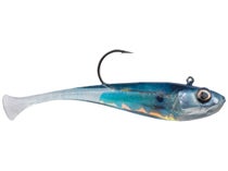 Berkley PowerBait Power Minnow Fishing Bait, Black Shad, 3in | 8cm,  Irresistible Scent & Flavor, Realistic Action, Split Tail Design, Ideal for  Bass