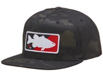 Tackle Warehouse Boxfish Hat Black Multicam