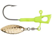 Leland's Lures Crappie Magnet Fin Spin Jig Heads 3pk