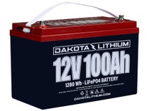 Dakota Deep Cycle Lithium Batteries with Charger