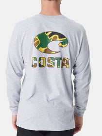 Costa, Shirts, Mens Costa Fishing Shirt Long Sleeve M Sun Protection Camo