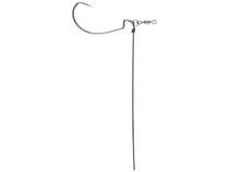  Mustad 32798 60° Bend Black Nickel Jig Hook with a Flat Eye  Size 3/0 Compatible with Different jig molds from Do it Molds : Sports &  Outdoors