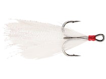 Berkley Fusion19 Feathered Treble Hook Size 6 4-pk White