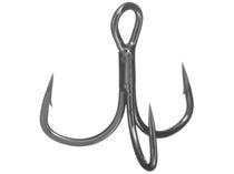 Gamakatsu Round Bend Treble Hook 4 - 10 Pack - Black