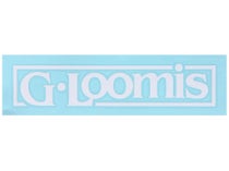 G. Loomis Block Logo Decal White LG