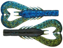Googan Squad Krackin' Craw Fishing Lures - for Bass Fishing, Saltwater &  Freshwater Fishing, Soft Bait with Patented Kicking Claws, Ideal Fishing  Gear & Equipment - 4 Blue Baby, Pack of 6 - Yahoo Shopping
