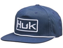 Huk Fletch N' Bones Foam Trucker Hat Black One Size