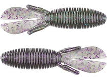 Missile Baits Baby D Stroyer Green Pumpkin with Purple Pearl Swirl, One Size