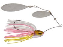 Megabass Spinnerbait SV-3 3/4 Double Willow White Chart 21g | Esca Rotante Per Pesca - 3