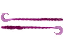 Mister Twister Phenom 6 Worm Purple/White Tail 20PK