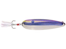 Nichols 5 Lake Fork Flutter Spoon, Purple Threadfin, 1-1/8oz