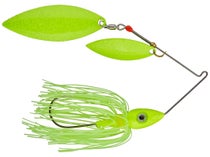 Nichols Lures DF20-1 Pulsator Depth Finder Metal Flake Spinnerbait White & Chartreuse 1 oz