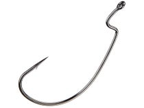OWNER CUTTING POINT OFFSET WORM HOOKS 1/0 WORM RIGGING BASS PIKE