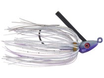 Outkast Tackle Pro Heavy Cover Swim Jig 1/4oz White/Rainbow