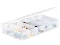 Plano 6 Compartment Micro Tackle Organizer Clear