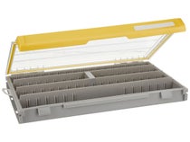 Plano Edge Flex 3600 Tackle Storage, Includes 38 Flex Dividers, Gray and  Yellow, Customizable Waterproof Tackle Box Organization, Rustrictor  Rust-Resistant Technology