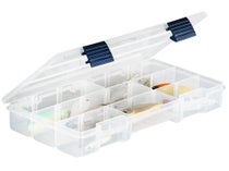 Plano 6 Compartment Micro Tackle Organizer Clear