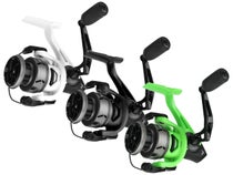 2 × Quantum Energy ETi730RD Spin Reels - Preowned - Excellent Condition