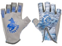  Rock Fish FP1000MSY Mossy Oak Camo Fishing Gloves, Fingerless,  Salt & Fresh Water, Dark Blue, Contoured Palm, Large : Industrial &  Scientific