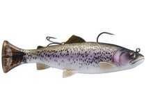 Savage Gear 3D Pulse Tail Trout RTF Ghost Trout 6in 3388