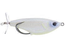 Savage Gear Prop Minnow - 3-1/2in - White and Glow