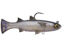 Savage Gear Pulse Tail Baitfish RTF - Silver Black Back - 4in