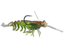  Savage Gear 3D Manic Shrimp Soft Plastic Fishing Bait, 1/2 oz,  Avocado, Realistic Contours, Colors and Movement, Durable Construction,  Weighted Ultra-Sharp EWG Hook : Sports & Outdoors