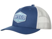 AFTCO American Fishing Tackle Co Upstream Trucker Hat Blue One