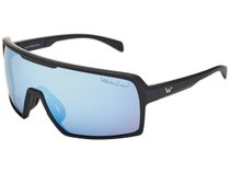 Waterland Catchem Sunglasses Black/Ice Blue Mirror