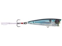Make a splash in shallow waters with the Yo-Zuri 3D Inshore Popper Floater,  designed with excellent balance for quick starting action aro