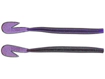 Zoom 051005 Original Paddle Tail Speed Worm, 5 3/4, 15Pk, Junebug