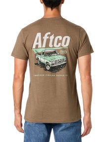 Aftco A Series Short Sleeve Shirt Tortoise Heather