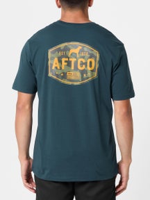 Aftco Best Friend Short Sleeve Pocket Shirt Naval