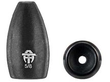 Angler Tungsten Flippin' Weight Black 1/4oz 3pk