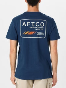 Aftco Outsider Short Sleeve Pocket Shirt Naval