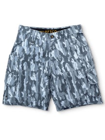 Aftco Pinnacle Fishing Shorts Steel Current Camo