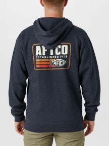 Aftco Strype Pullover Hoodie Hoodie Navy Heather 