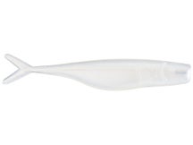 Bass Assassin Split Tail Shad Pearl 3"