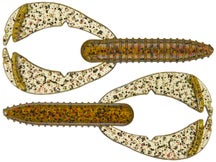 Bass Assassin Woopah Craw Watermelon Red Glitter 4"
