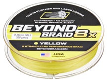 Beyond Braid 8X Braided Line Yellow