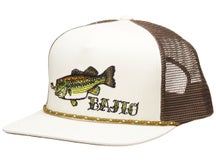 Bajio Largemouth Trucker Hat Ivory/Brown