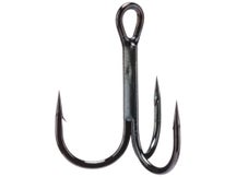 Gamakatsu Treble Round Bend Hooks Black