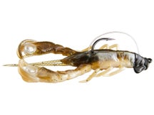 Berkley PowerBait Clatter Craw  GP Creme 3.5" 1/2oz
