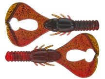 Berkley Powerbait Shape 108 Craw Hot Craw 3.5" 8pk
