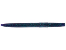 Bruiser Stick Worm 5" Black Grape Green