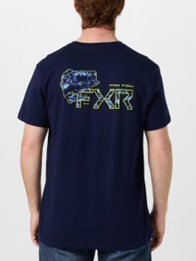 FXR Big Treble Short Sleeve Shirt Deep Cobalt/Blue